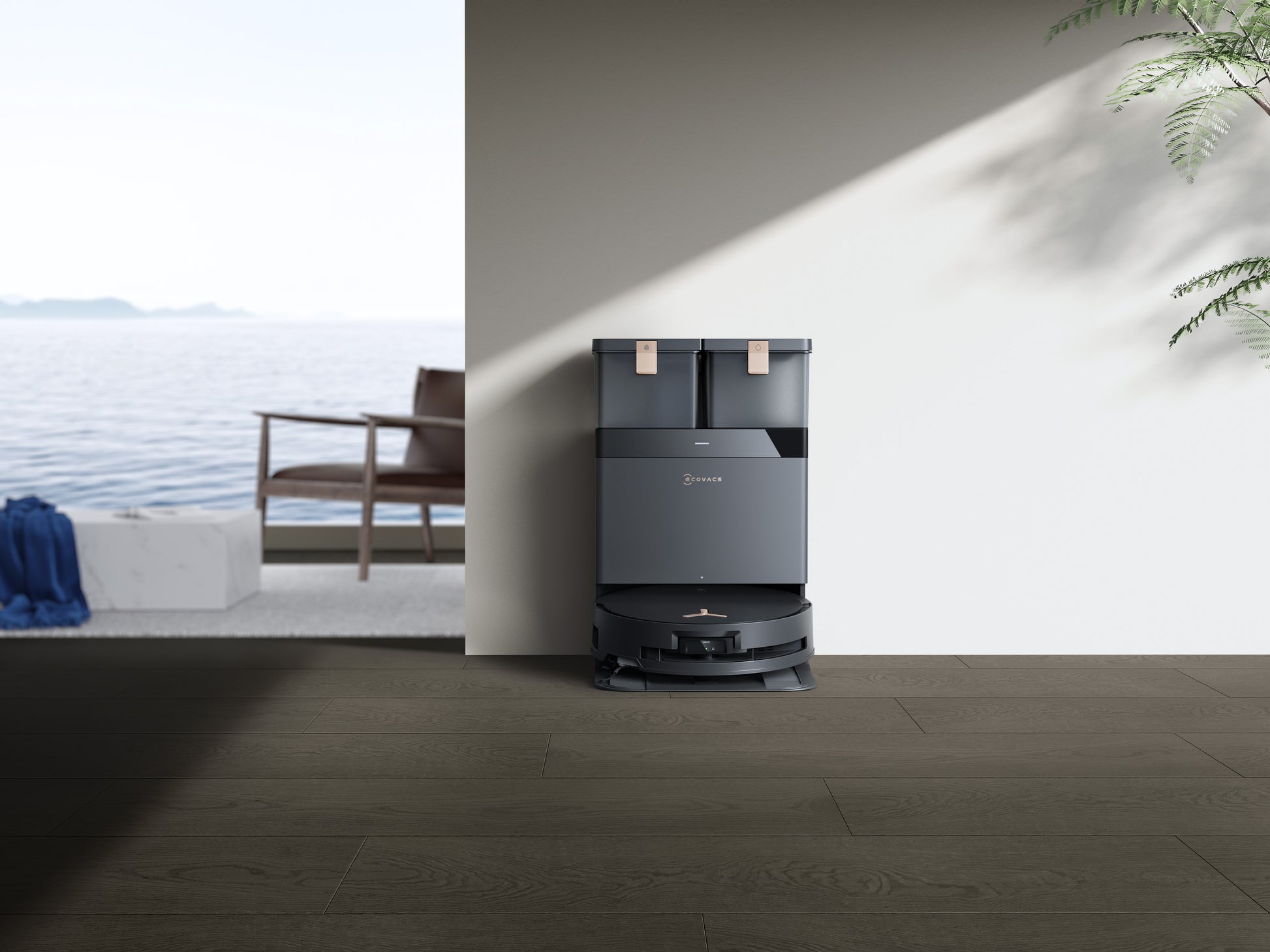 Ecovacs Roboterstaubsauger X8 PRO OMNI – 80 W, 0,2 l, Akkubetrieb, 65 dB(A)