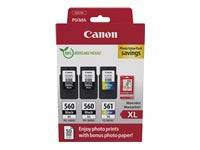 Canon Tintenpatronen-Multipack PG-560XL/CL-561XL, XL, Original – für PIXMA-Modelle