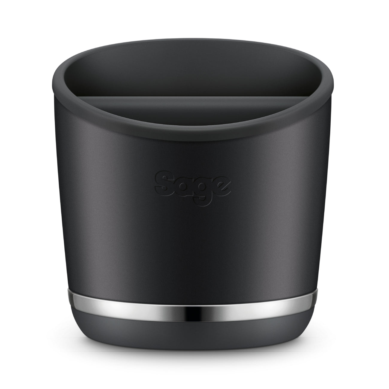 Sage Abklopfbehälter Knock Box 20 Black Truffel – 16,2 × 16,2 × 16,4 cm, Kunststoff, Schwarz