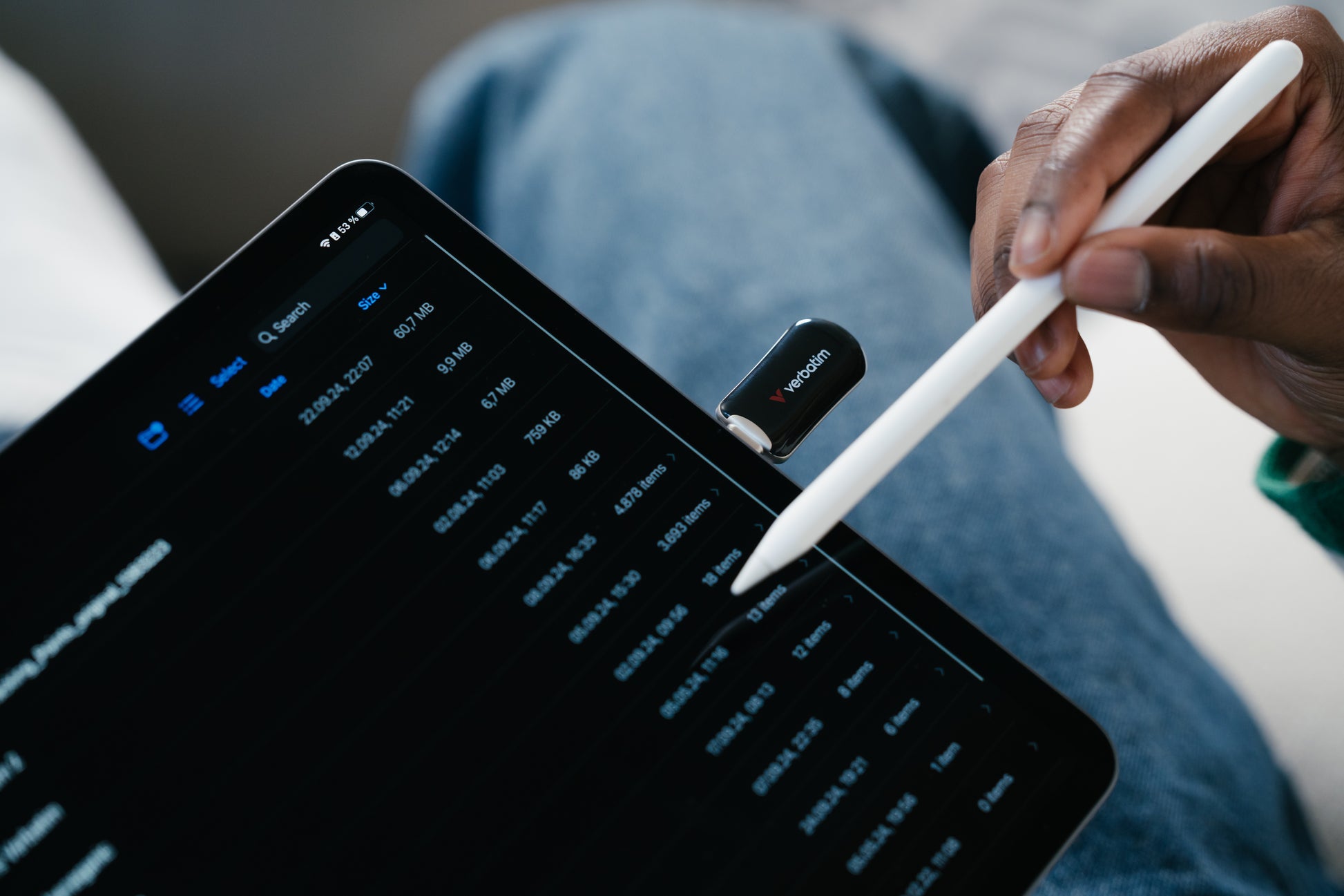 Verbatim Plectra – 64 GB, USB-C 3.2 Gen 1, 100 MB/s, schwarz