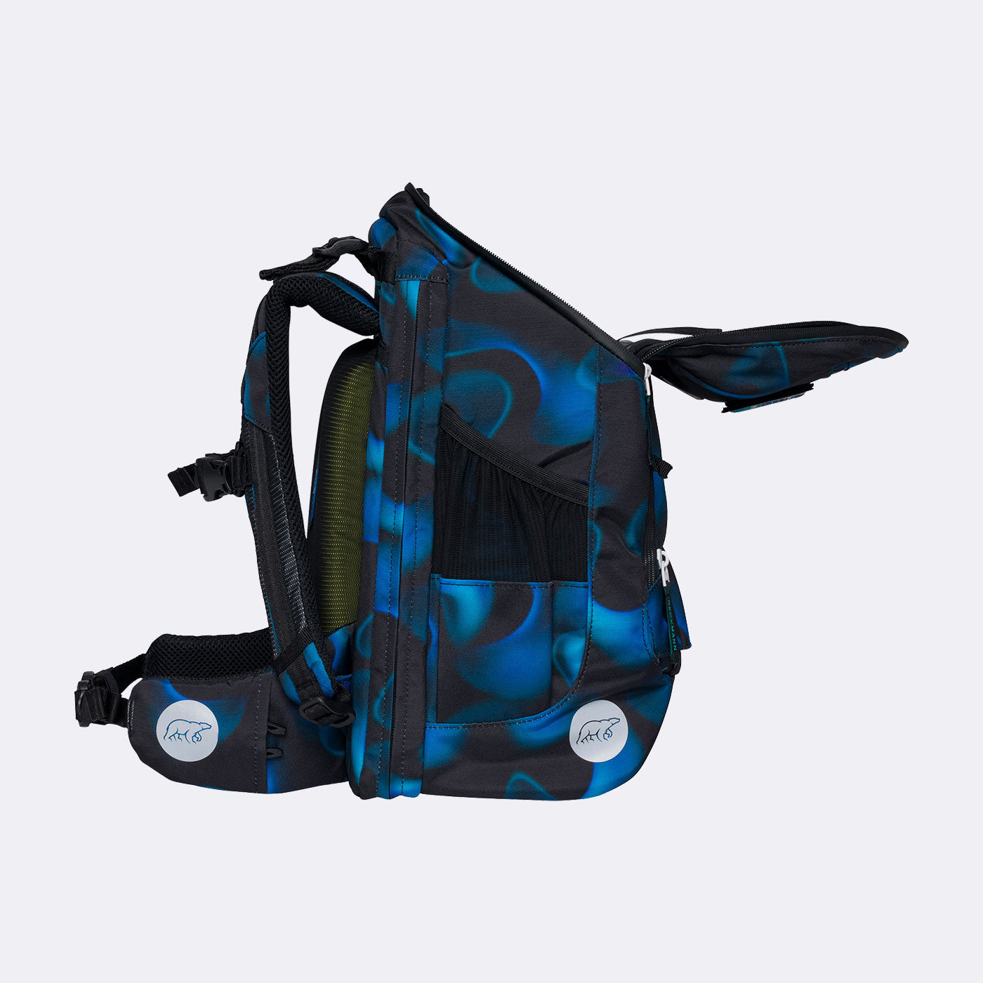 Beckmann Schulrucksack Active Air Flx – 6-teilig – Magic League – 26,0×39,0×22,0 cm – Recycelte Materialien