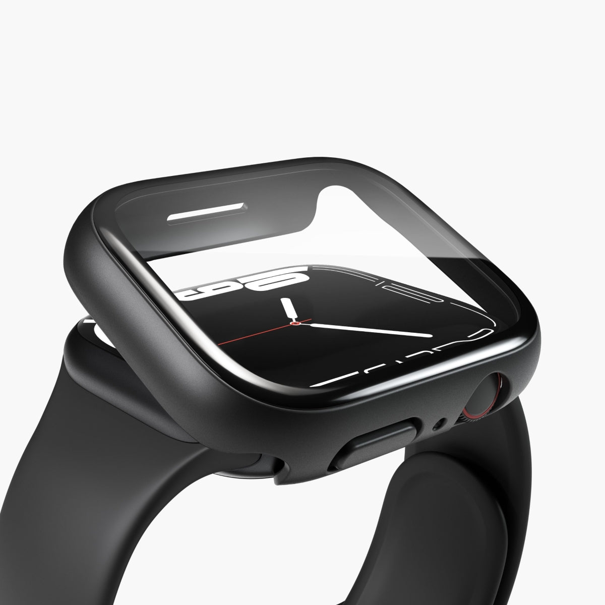 Vonmählen Thin Case 42 mm – Silikon, Schwarz, für Apple Watch Series 10 42 mm