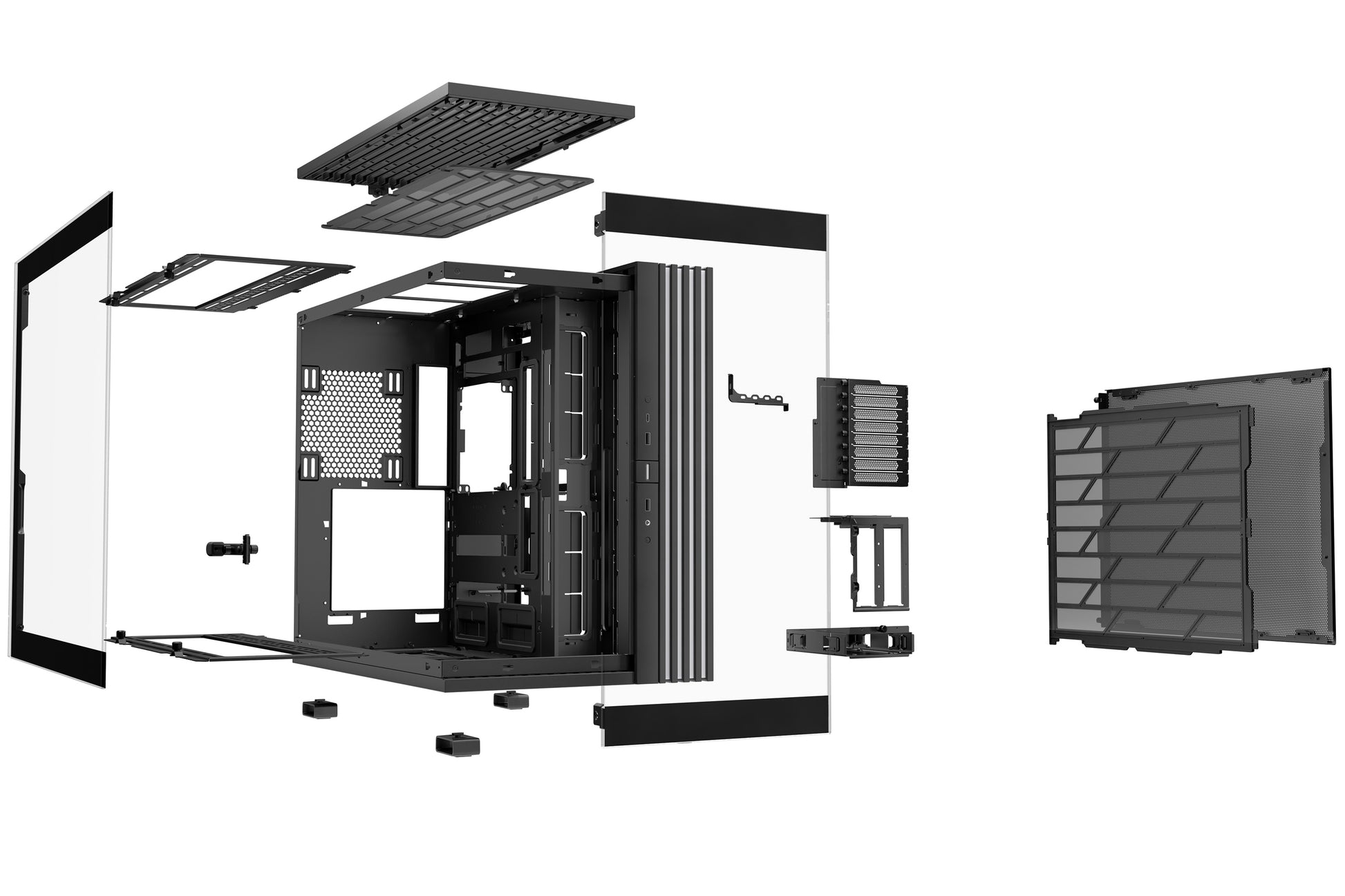 be quiet! be quiet LIGHT BASE 900 DX – PC-Gehäuse – Full Tower, 8×Slots, GPU 49,5 cm, für ATX, EATX, micro ATX und andere