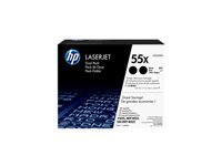 HP Toner-Multipack 55X – Schwarz, 12500 Seiten