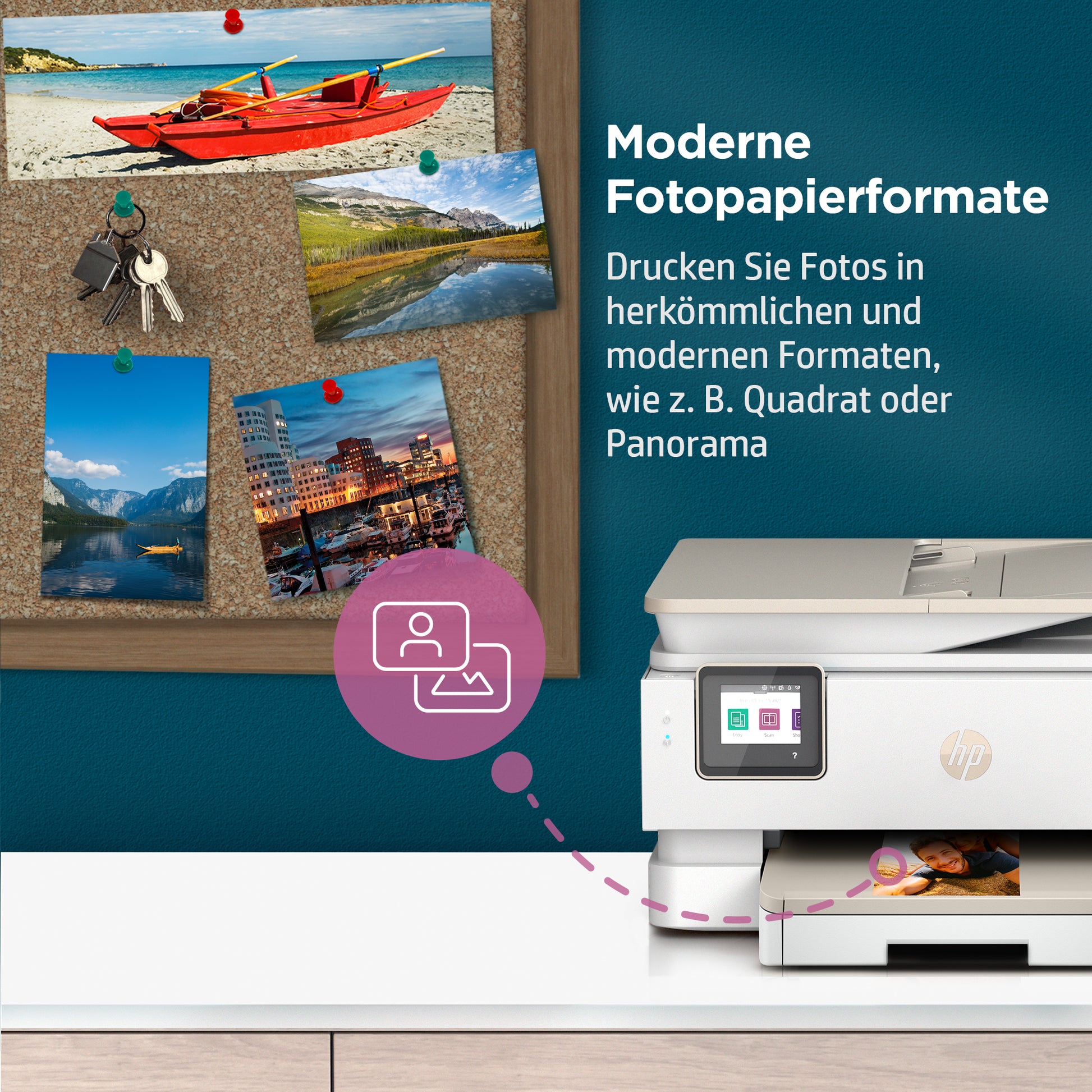 HP ENVY INSPIRE 7920E – Farbiges Tintenstrahl-MFP A4, 3-in-1