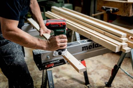 Metabo FMV 18 LTX BL 8 Akku-Kantenfräse – CAS Cordless Alliance System, bürstenlos