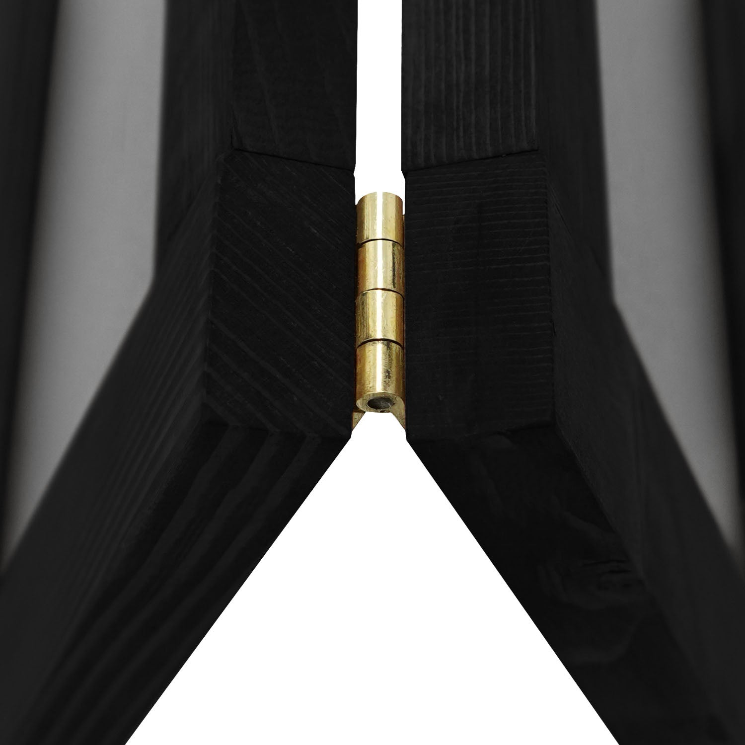 Europel Kundenstopper – 660 × 1'280 mm – Melamin, Kiefernholzrahmen, schwarz – doppelseitig für Kreidemarker