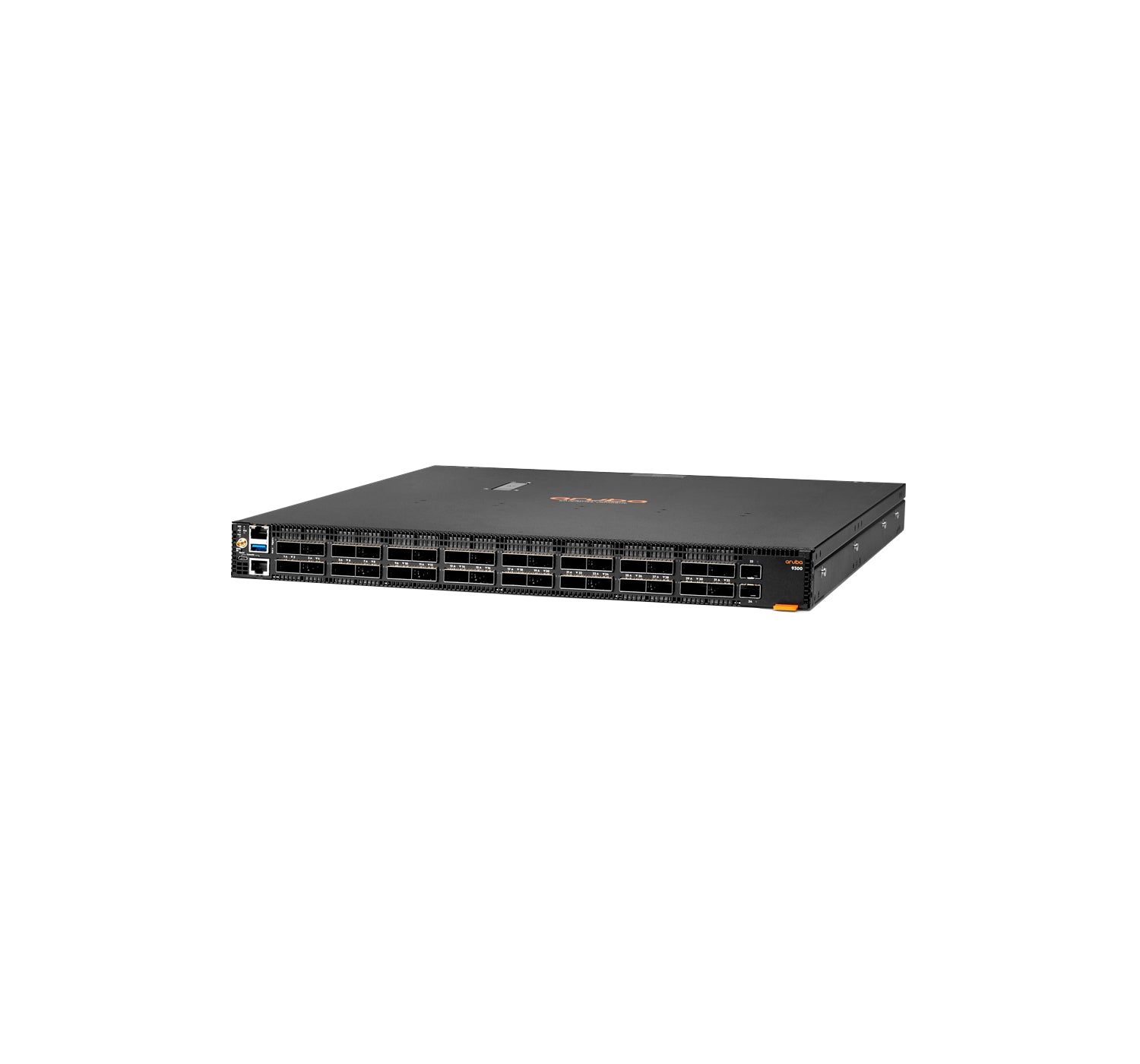 HPE ARUBA NETWORKING 9300-32D – Verwalteter L3 Switch – 32× QSFP-DD, 2× SFP+, 19", 1U