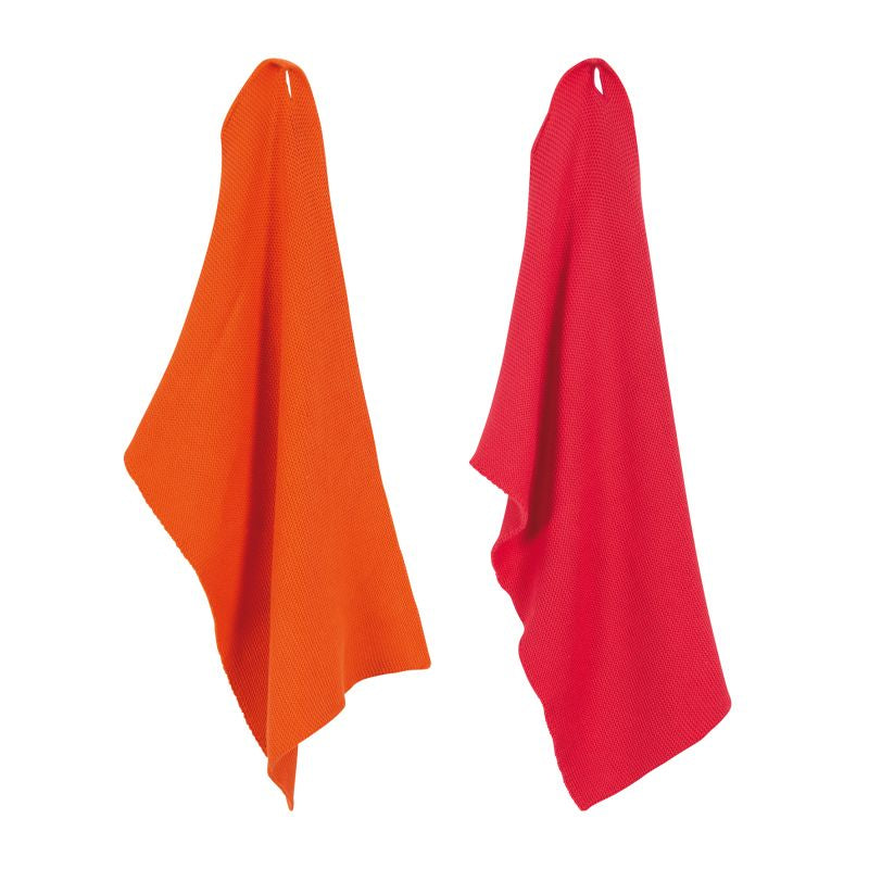 PAD Abwaschlappen Monte – assortiert – 30 × 45 cm – Baumwolle – 2er-Set