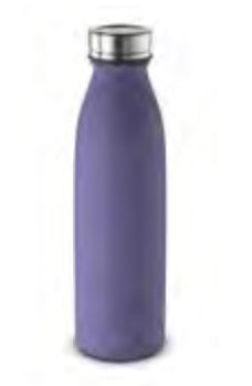 Alfi PURE Isolierflasche 500 ml – doppelwandig 12 h heiss/24 h kalt, Edelstahl, Schraubdeckel
