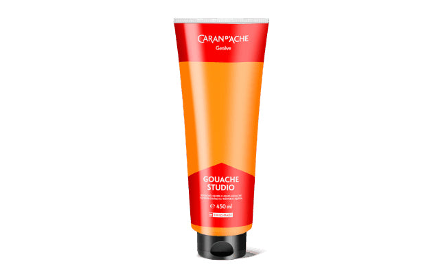 Caran d-Ache Caran d'Ache – Gouache – Orange, 450 ml