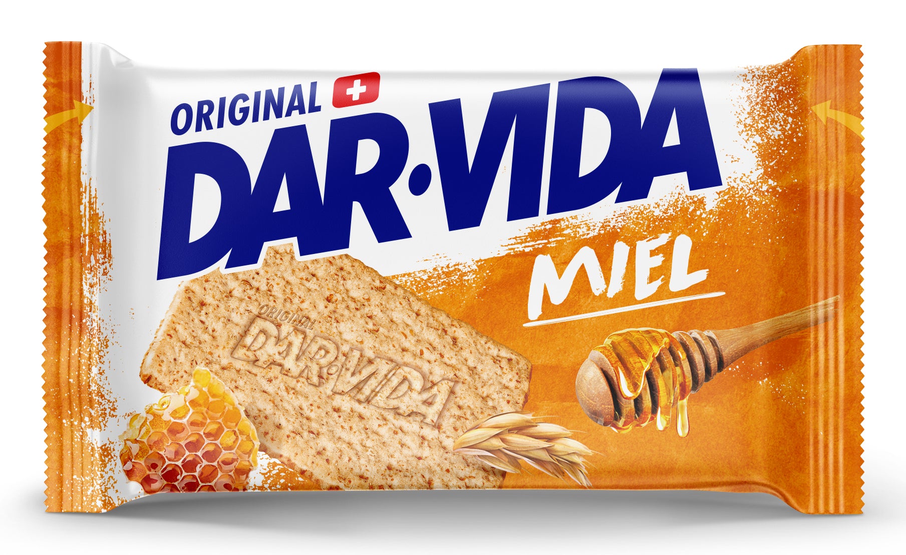DAR-VIDA Miel Cracker – Honig – 4 × 46 g