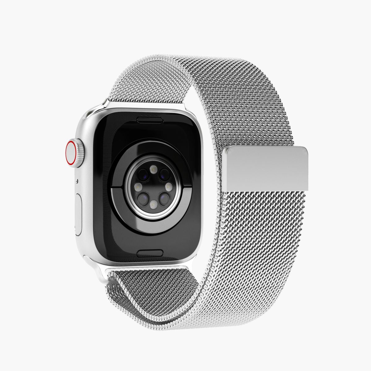 Vonmählen Milanese Loop, Silber, 40–42 mm, für Apple Watch 38 mm, 40 mm, 41 mm
