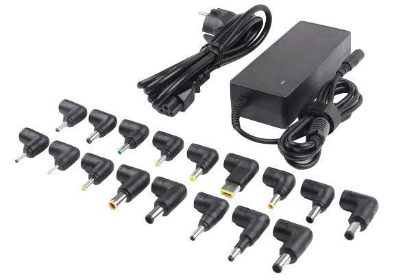CoreParts MBXUN-90W-AC0001 Universal-Netzteil 90 W – USB 5 V/2 A, Mehrere Stecker (EU) – für Acer, Asus u. a.
