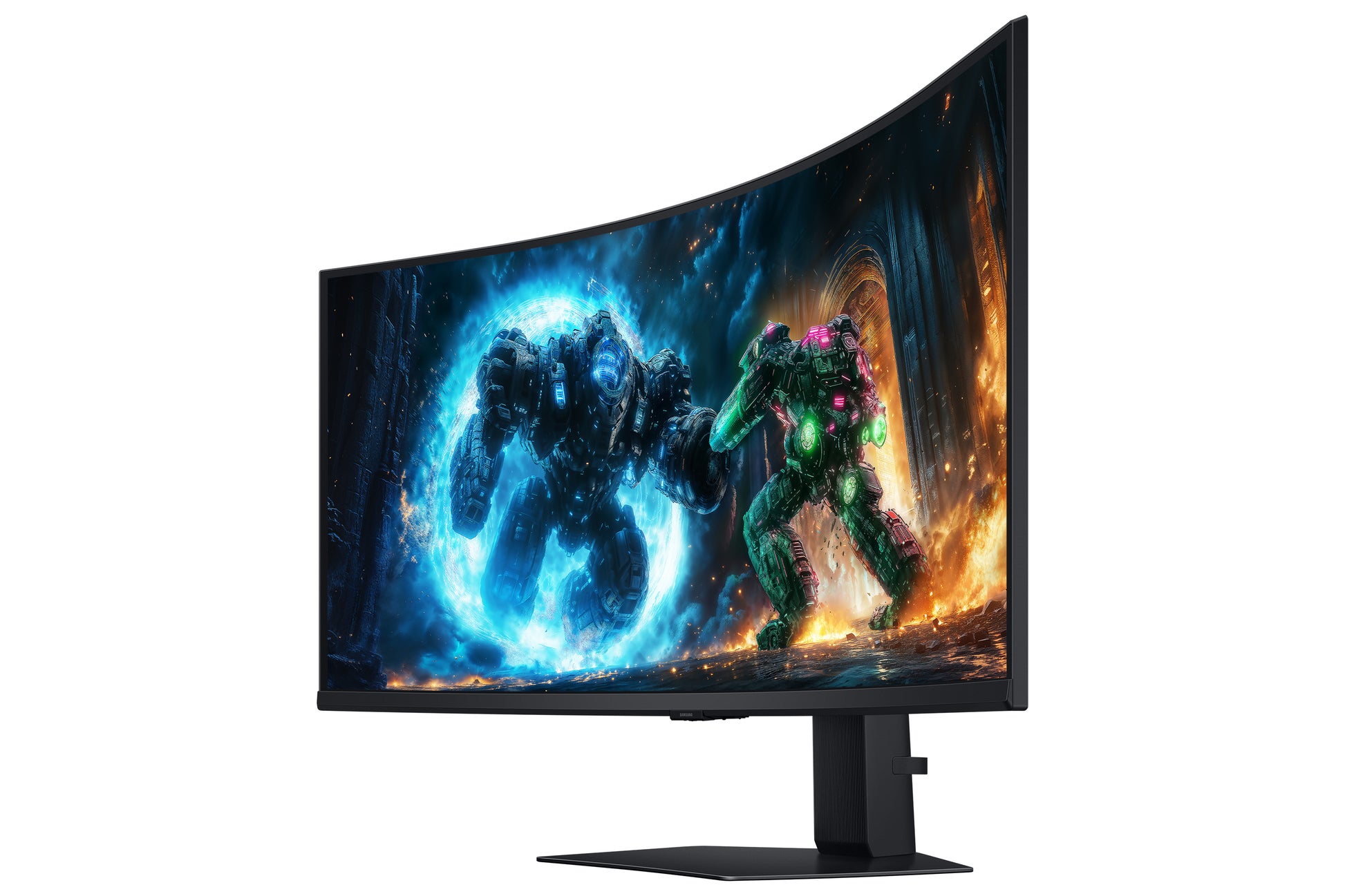 Samsung G75F – Monitor, 40", 5120 × 2160, LCD, Schwarz