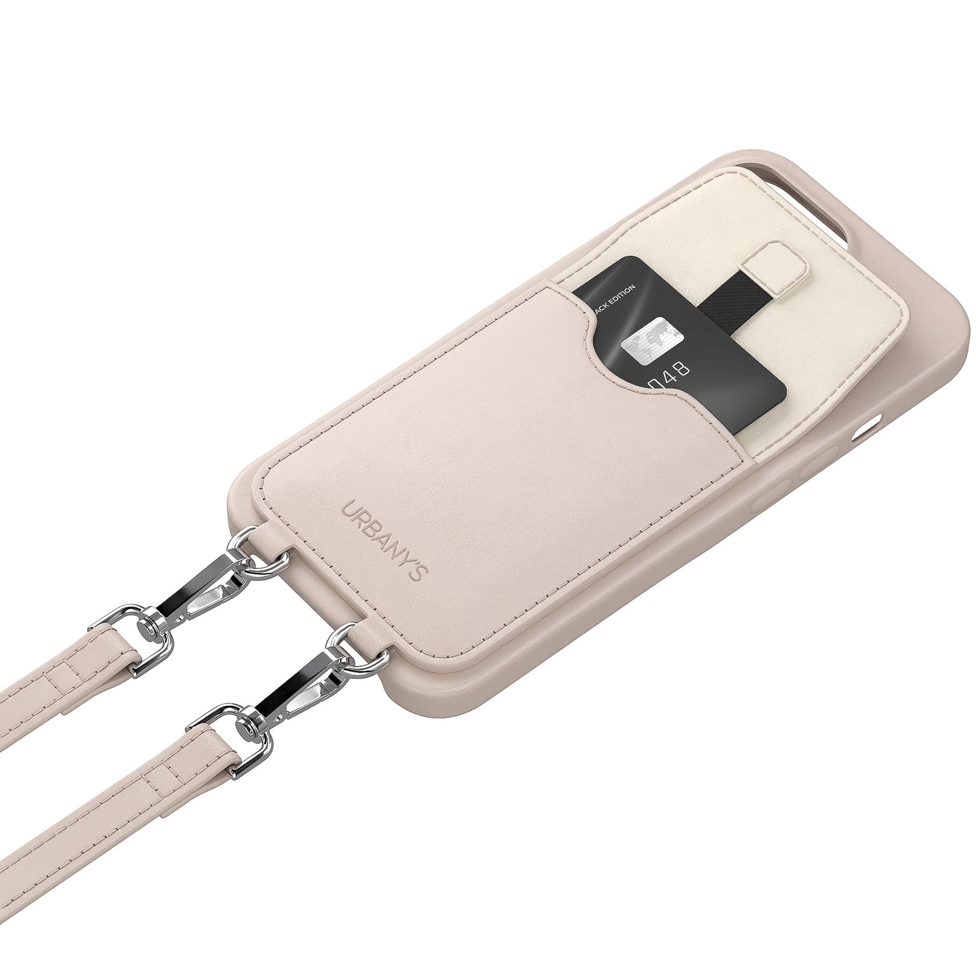Urbany's Necklace-Hülle – für Apple iPhone Air – Beach Beauty – mit Kartenfach