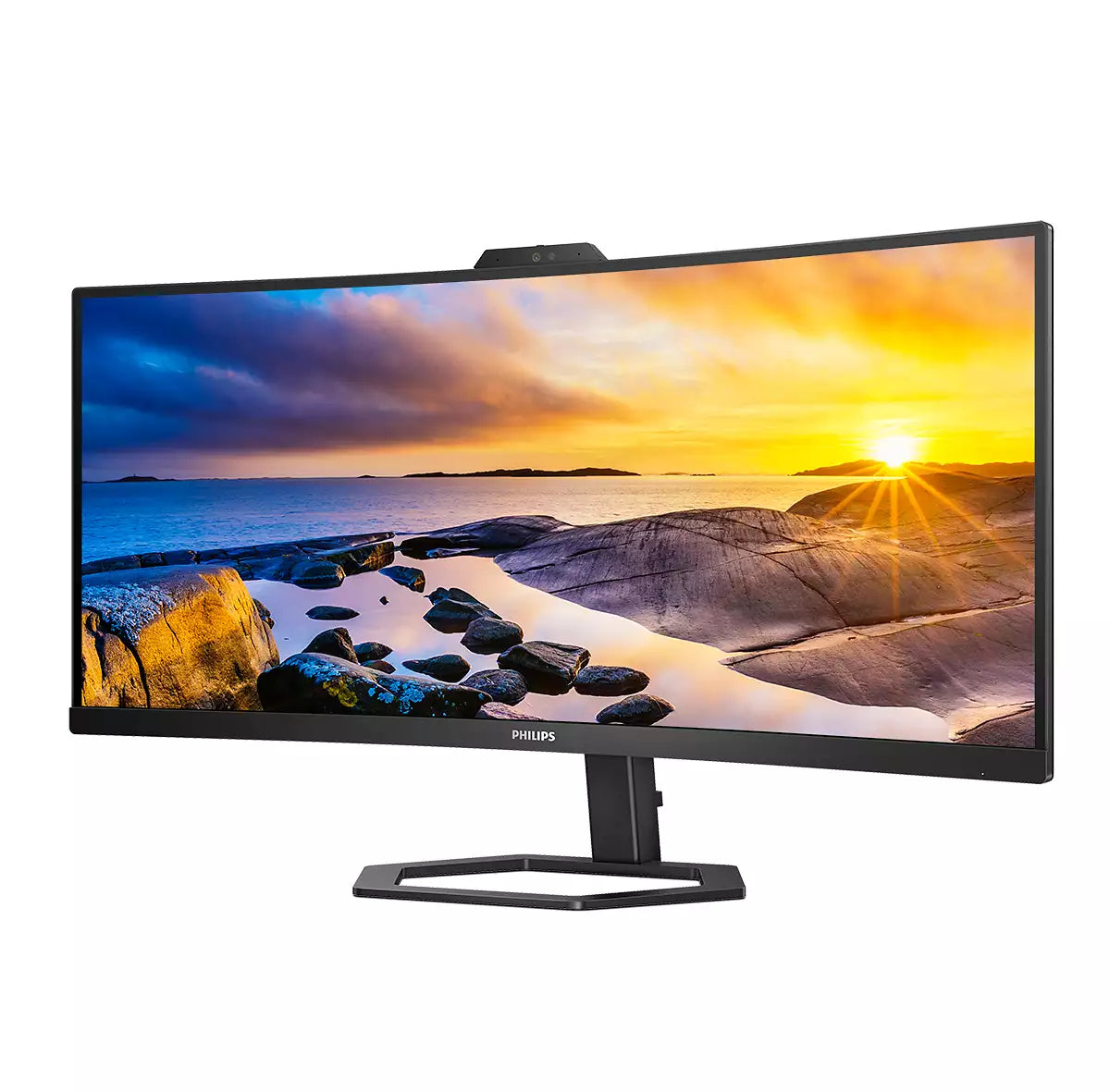 Philips 34E1C5600HE/00 – Monitor, 34", VESA 100 × 100, Schwarz