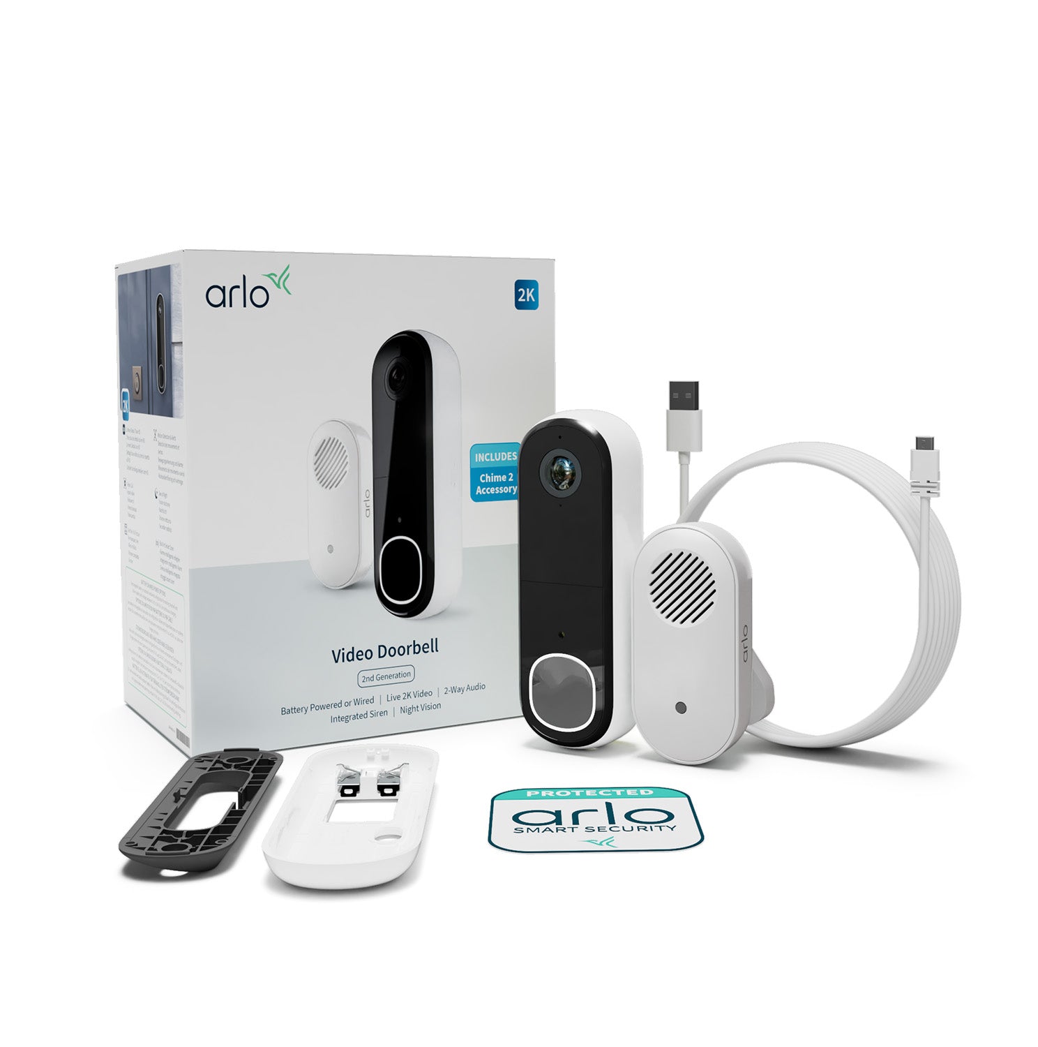 Arlo Video-Türklingel Essential 2
