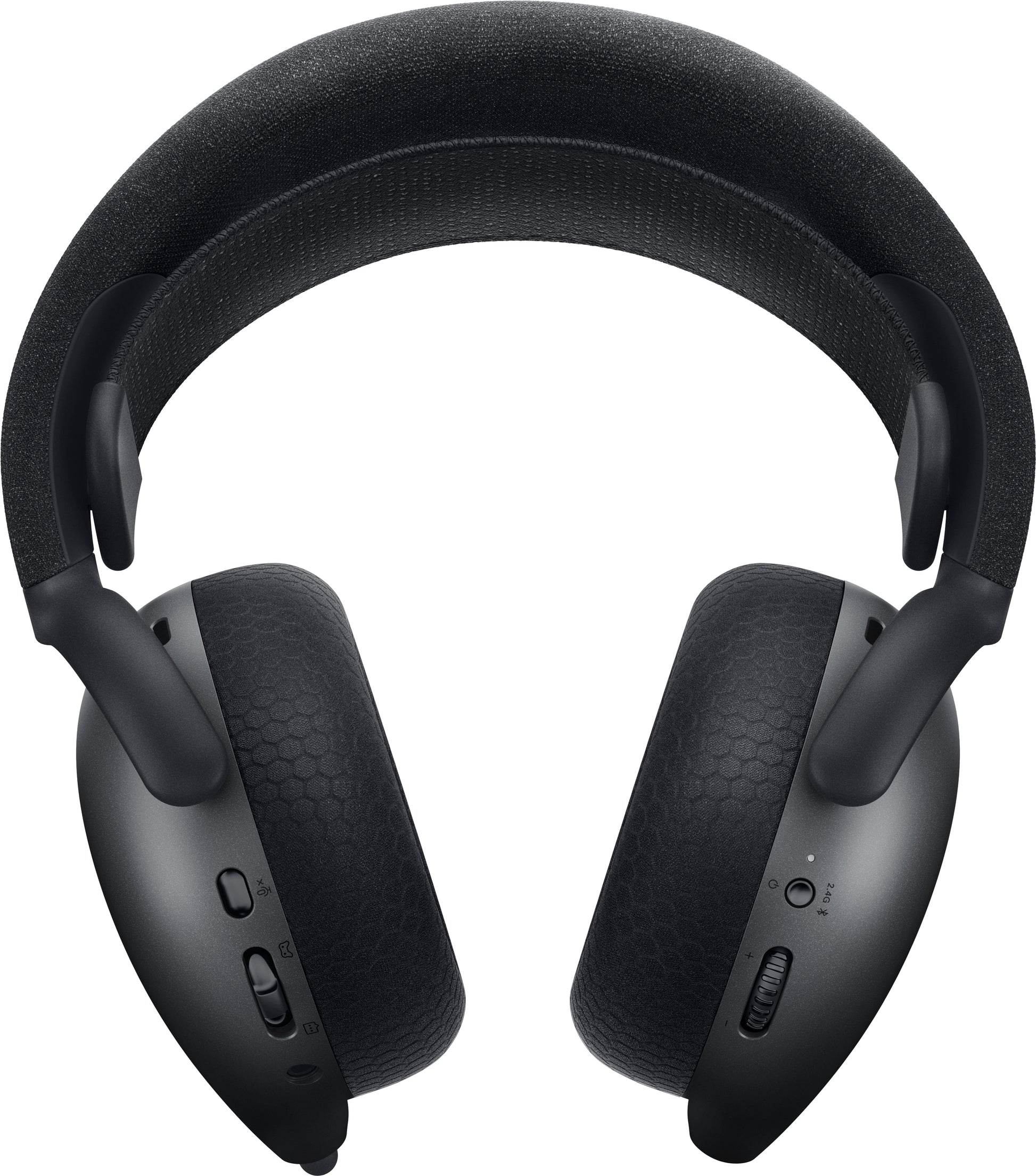 Alienware AW725H Gaming-Headset – Over-Ear, Stereo, Kabel + BT, ANC, mit USB-C-Dongle, Schwarz, BT 5.3
