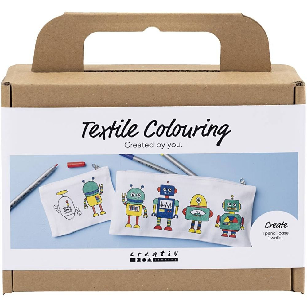 Creativ Company Bastelset – ab 4 Jahren – Stoff, mehrfarbig