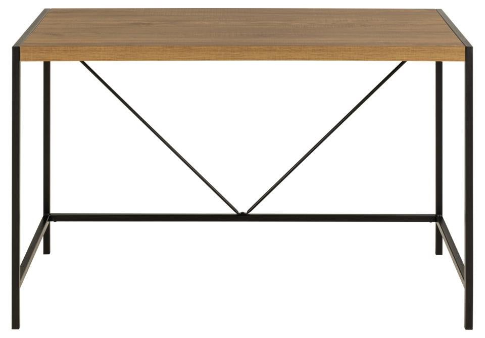 AC Design Bahamas – Schreibtisch, 120 × 60 cm, Eiche/Schwarz