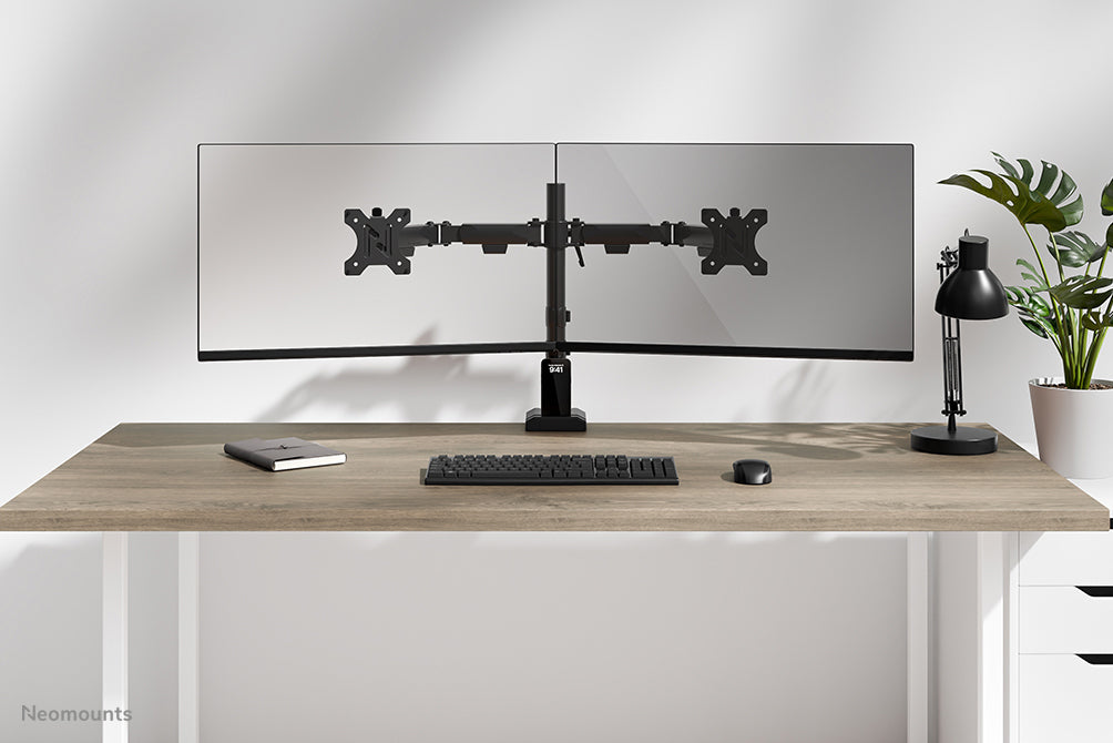 Neomounts DS60-600BL2 – 2 Monitore, 10–32"