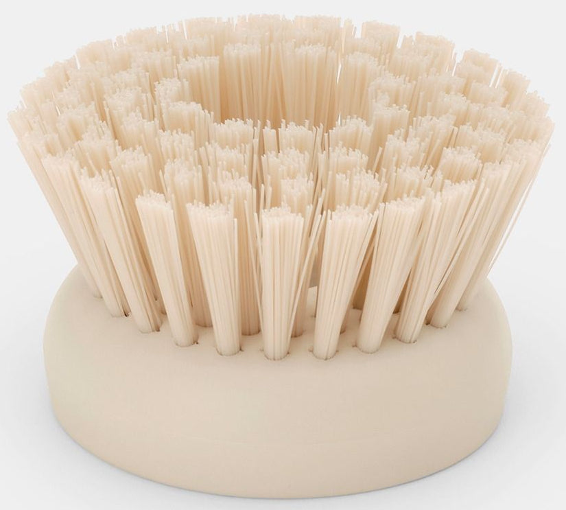 Brabantia Ersatzspülbürste – Polyester, 8,2×5,5×5,5 cm, Beige, 2er-Set