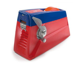 tesa Tischabroller 6038 – für Rollenbreite bis 30 mm, für Kern 140 mm, Metall