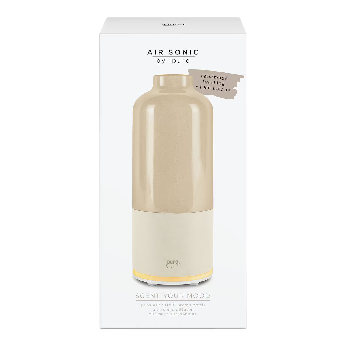 ipuro Aroma-Diffuser Air Sonic Beige – 150 ml