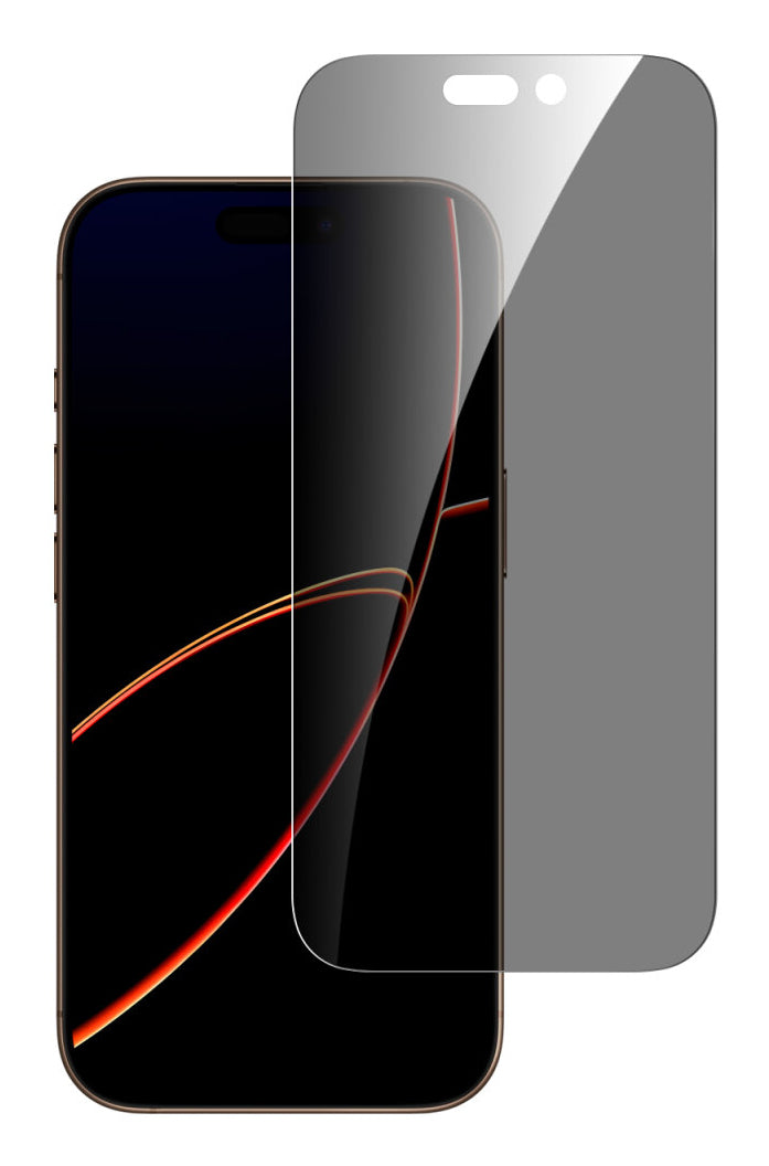 4smarts Privacy-Filter (Panzerglas), Case Friendly – für iPhone 17 Pro – mit Applikator