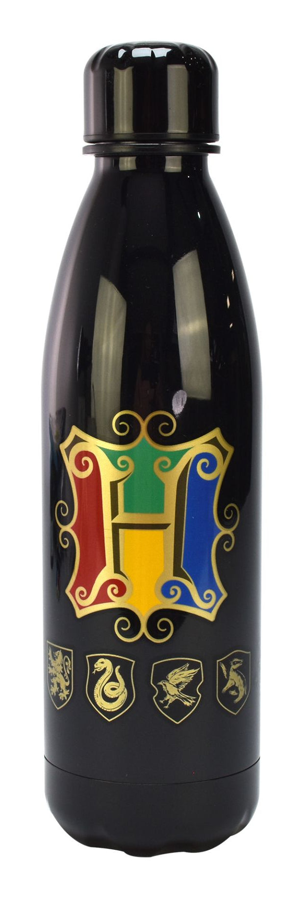 Thumbs Up Harry Potter Trinkflasche 650 ml – Kunststoff, Klappdeckel, Schwarz, Gelb