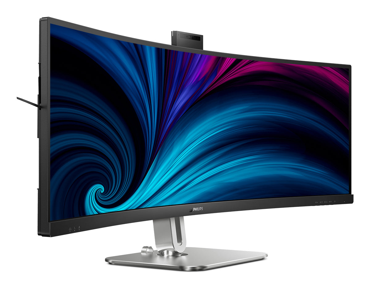 Philips 49B2U5900CH/00 – Monitor, 48,8", 450 cd/m², Gebogen, Webcam, KVM, USB-C, VESA 100 × 100, Schwarz