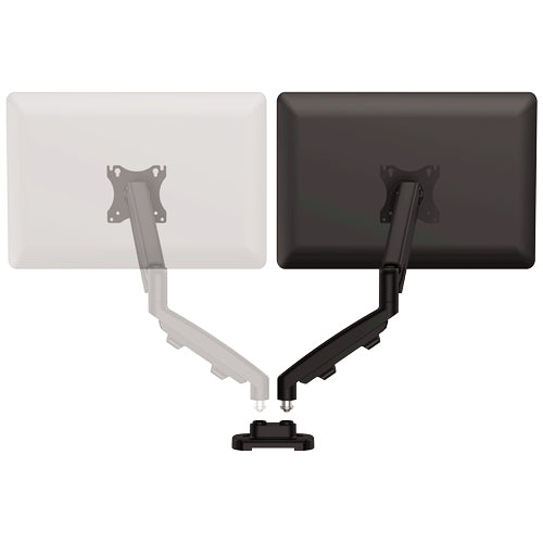 Fellowes Eppa – Monitorarm, Dual, bis 39", 8 kg, höhenverstellbar, Armlänge 538 mm, schwarz