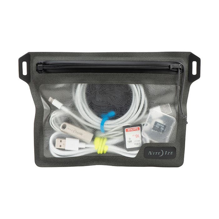 Nite Ize Wasserdichter Beutel – IP67, Reissverschluss – 0,4 l – Schwarz – 1 Stk.
