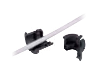 Bachmann Kabelverschraubung, Ø 11 mm, mit 2 Schrauben – schwarz