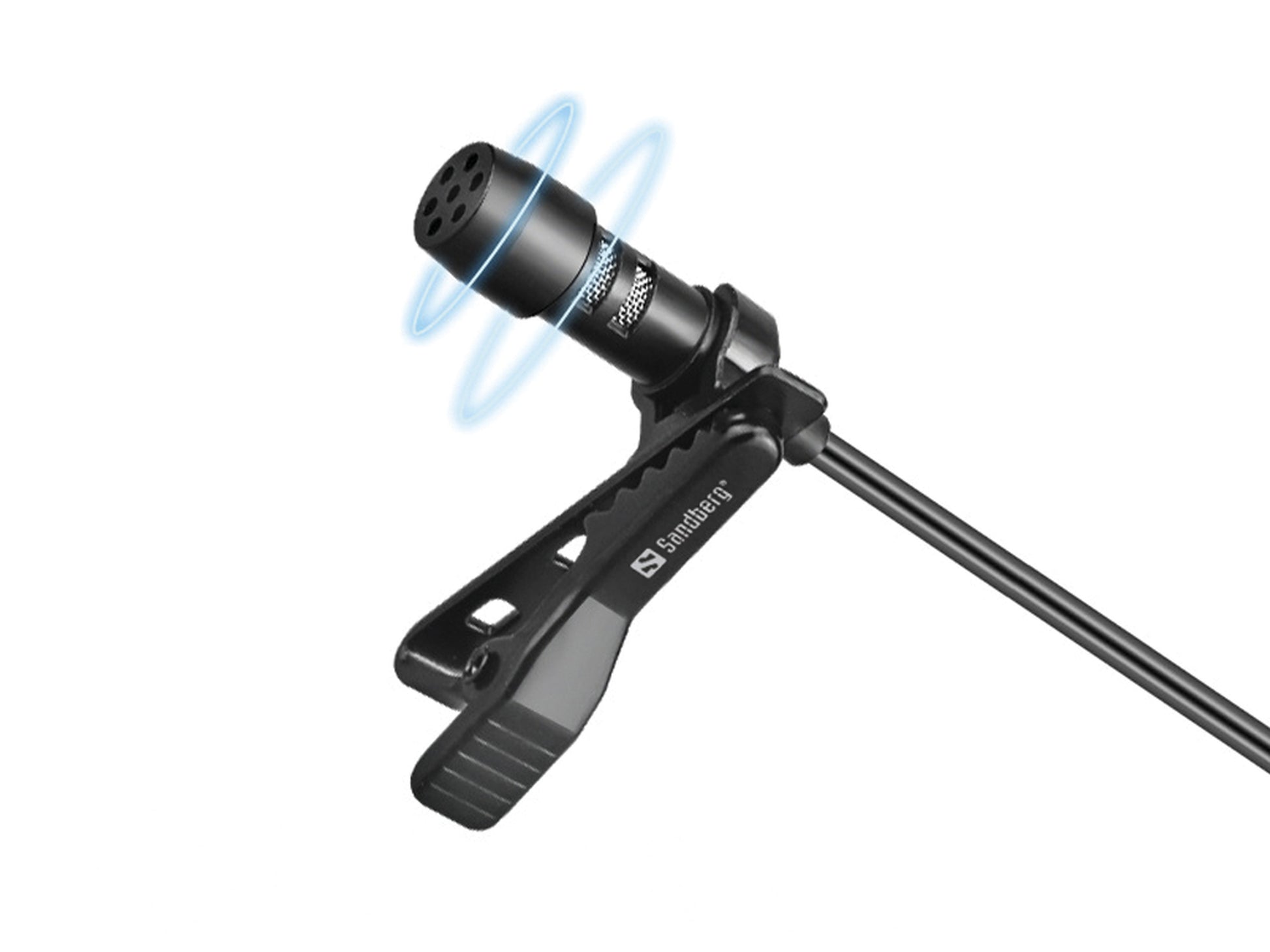 Sandberg Streamer – Lavalier-/Ansteckmikrofon, USB