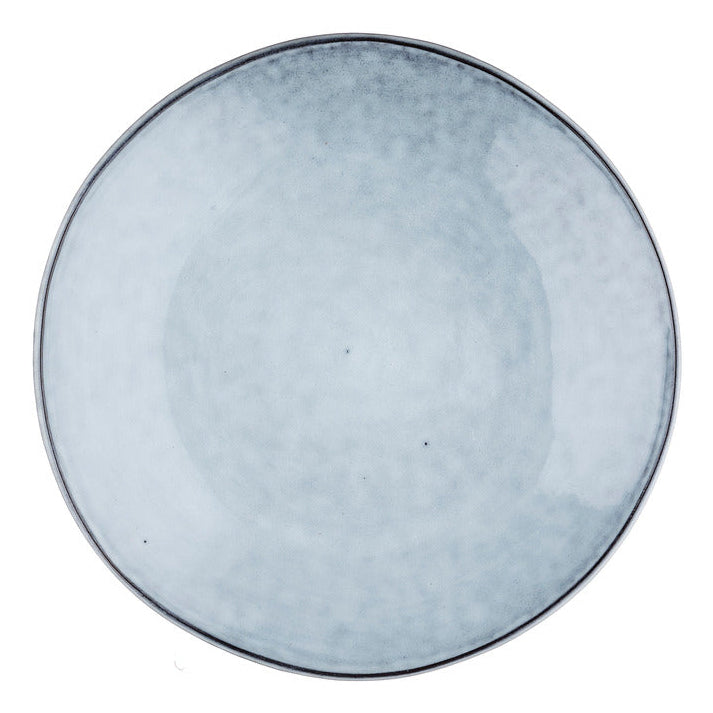 Björn CLOUD Frühstücksteller – Keramik, Hellgrau, Ø 21,5 cm, Höhe 2,5 cm, 6 Stück