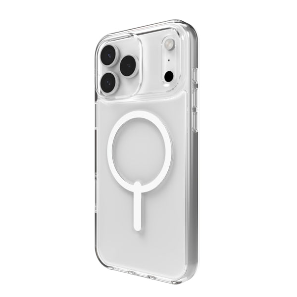 ZAGG Crystal Palace Lite Snap – Backcover – für Apple iPhone 17, Graphen, Transparent, bis 3 m Sturzsicher