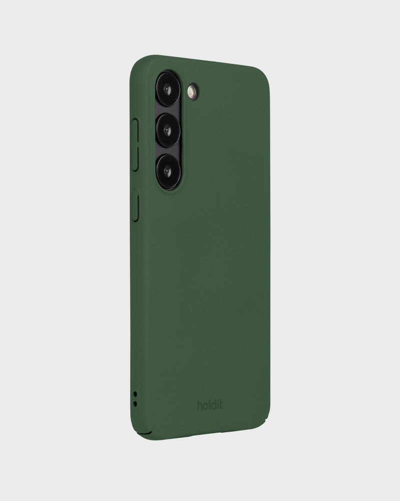 HoldIt Backcover – für Samsung Galaxy S24, Silikon, Forest Green
