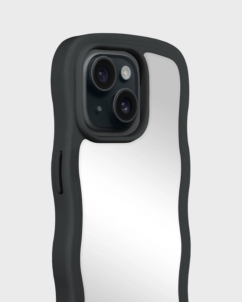 HoldIt Backcover – für Apple iPhone 17 Pro – schwarz/transparent – TPU