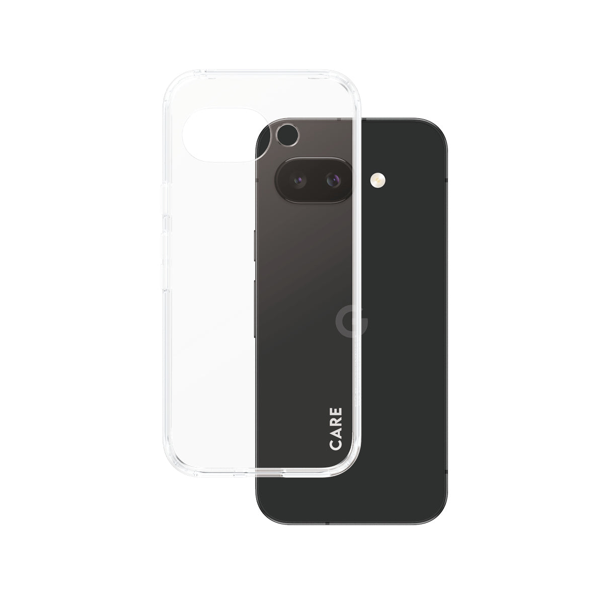 PanzerGlass CARE Flagship Backcover – für Google Pixel 9a, Kunststoff, Transparent, bis 4,8 m Sturzschutz