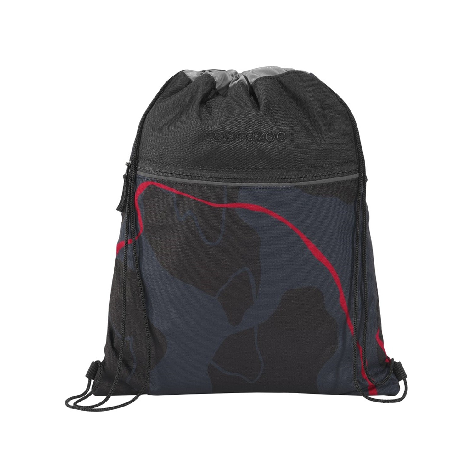 Coocazoo Sportbeutel – 10 l, Motiv Lava Lines, wasserabweisend, 34 × 43 cm