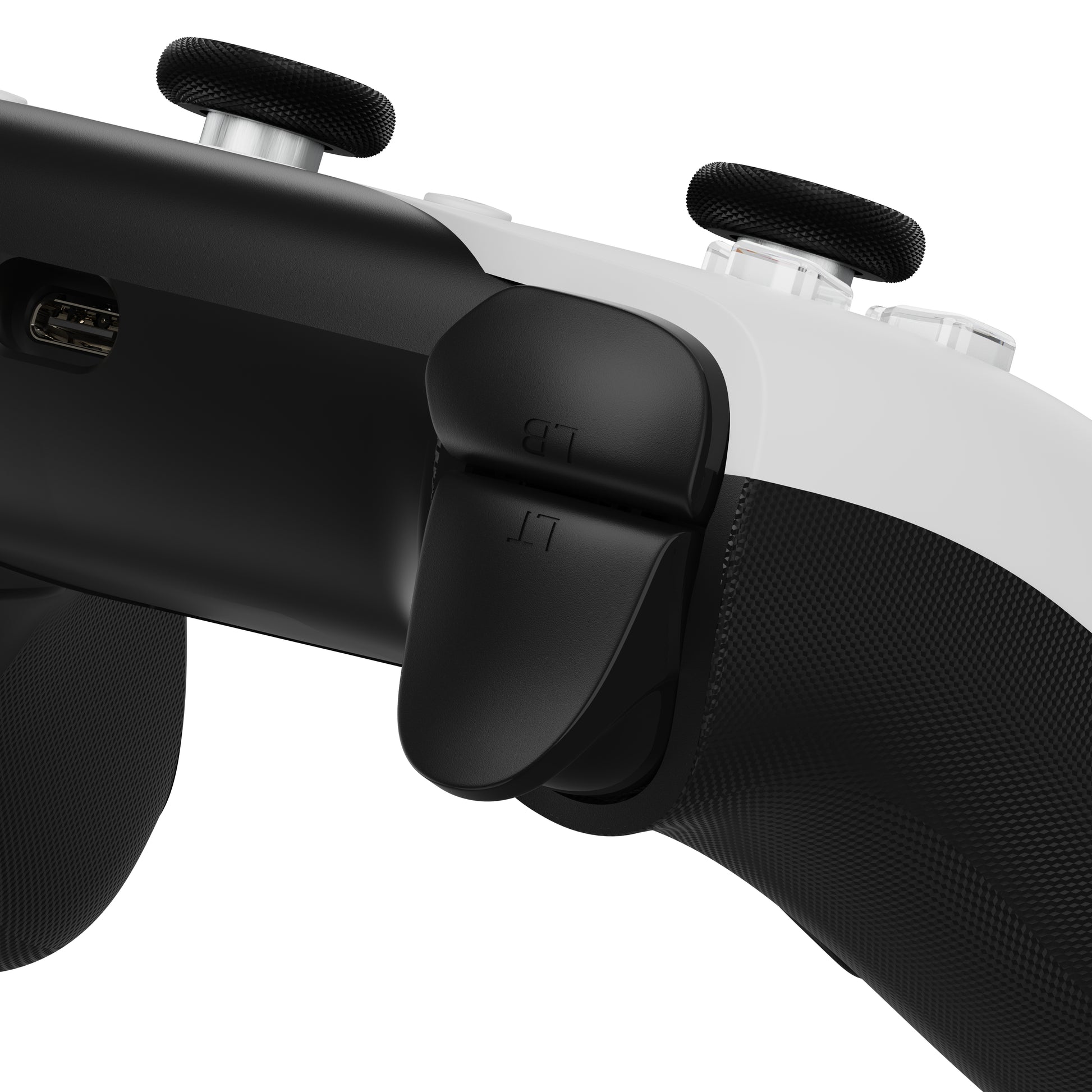 Hyperkin Competitor (M01638-WH) – Gamepad – USB (kabelgebunden), Vibration, 2 Joysticks, für Xbox & PC, Weiss