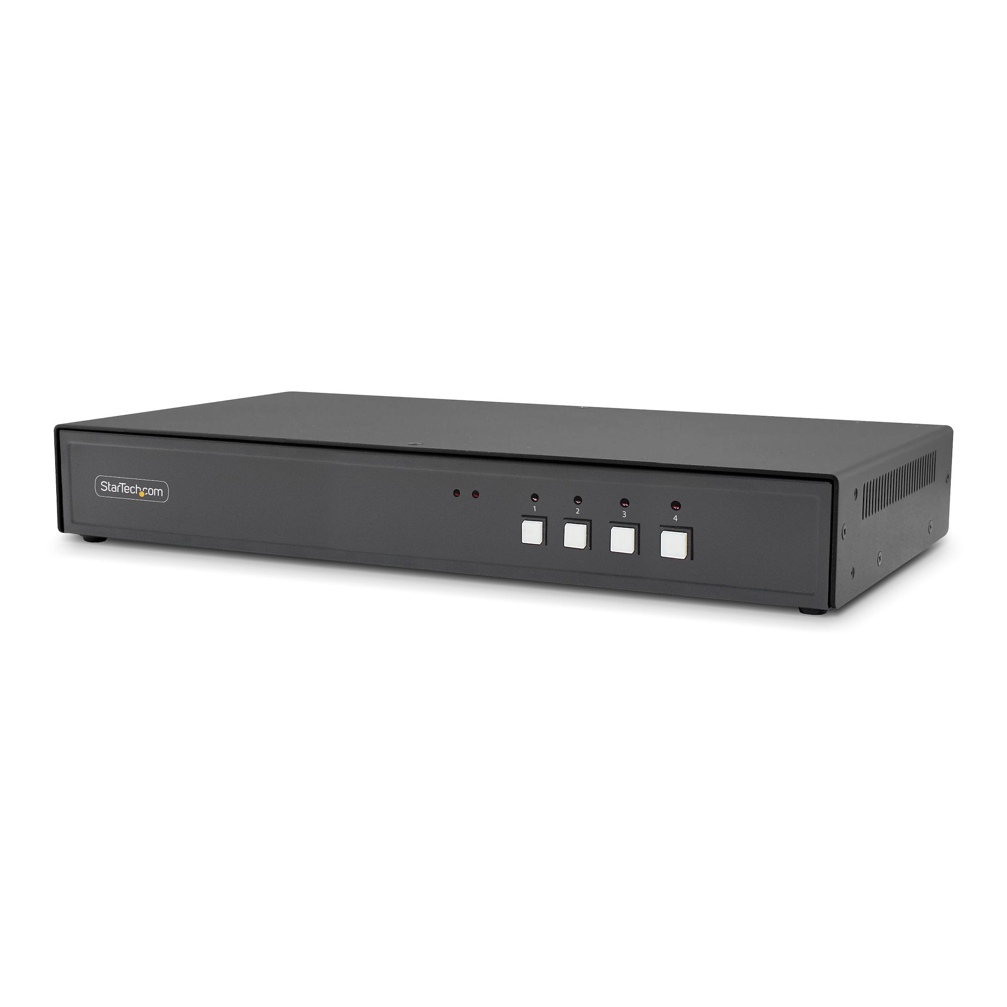 StarTech.com CK4-PM104C – 4-Port DisplayPort Sicherer KVM-Switch – 4K/30 Hz, USB 2.0 Hub, Audio, NIAP 4.0