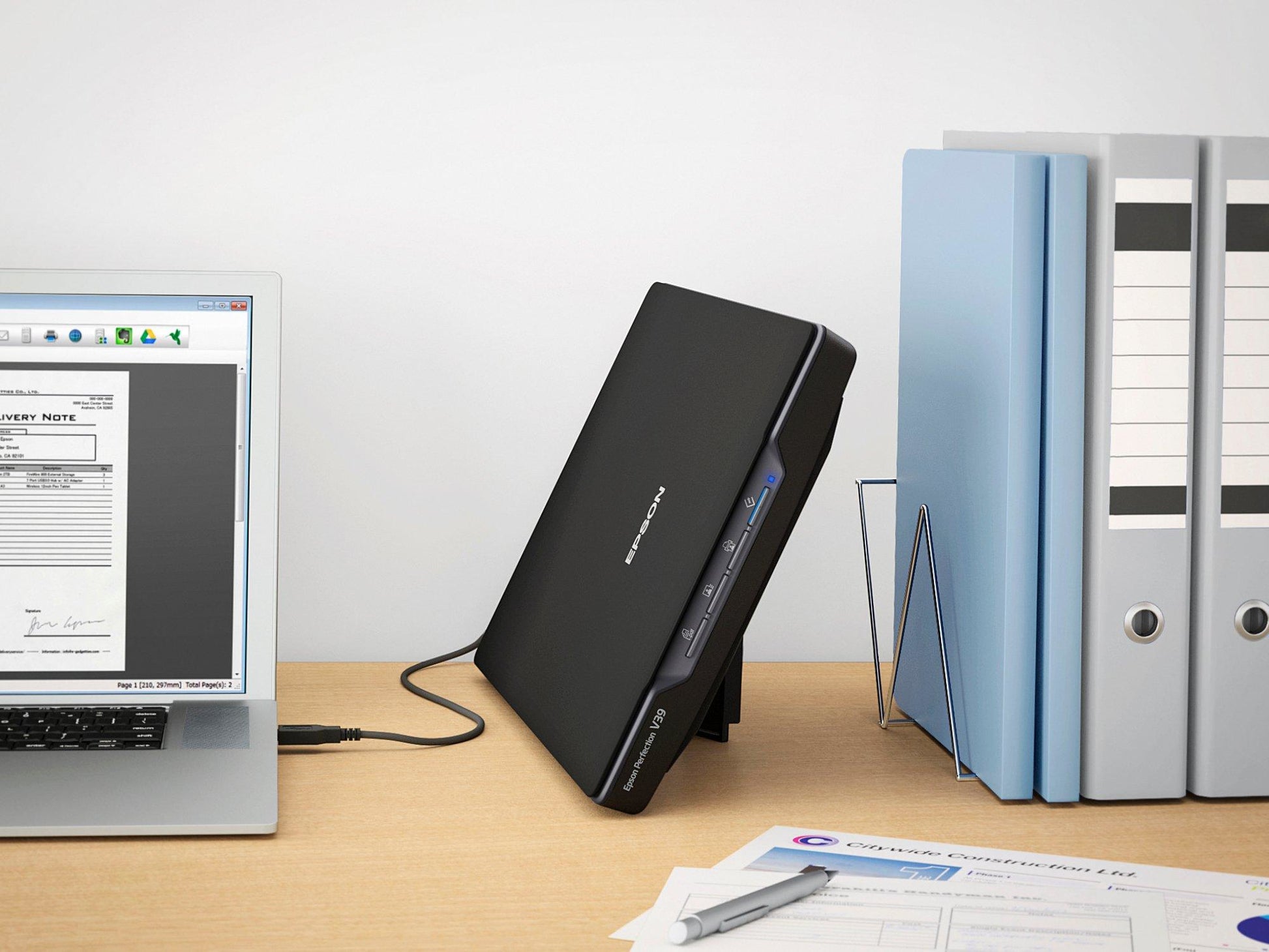 Epson Perfection V39II – Flachbettscanner, A4, 4800 dpi, USB