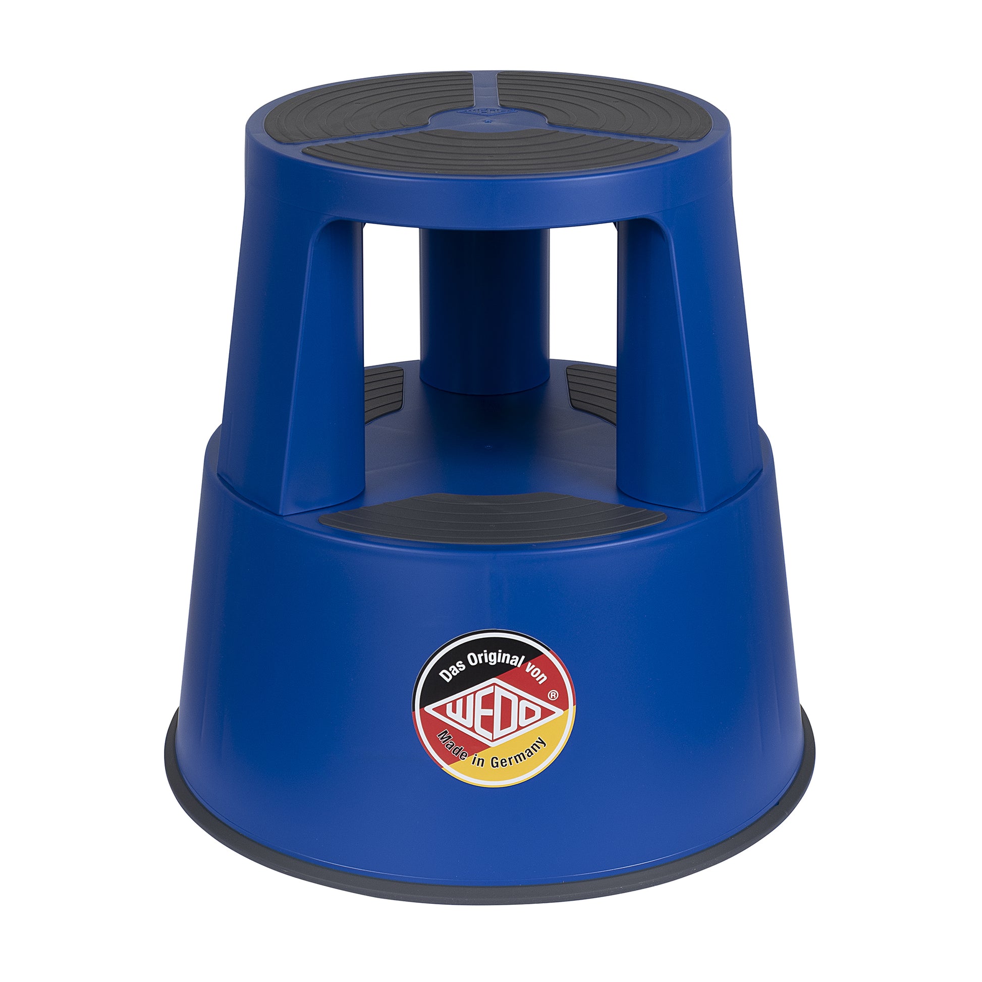 Wedo SuperStep Rollhocker – Kunststoff – Blau, bis 150 kg