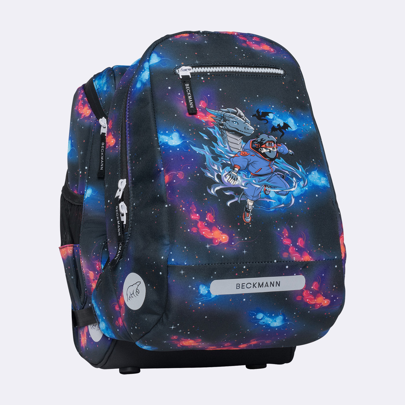 Beckmann Schulrucksack Active Air FLX – 6-teilig – Ninja Elements