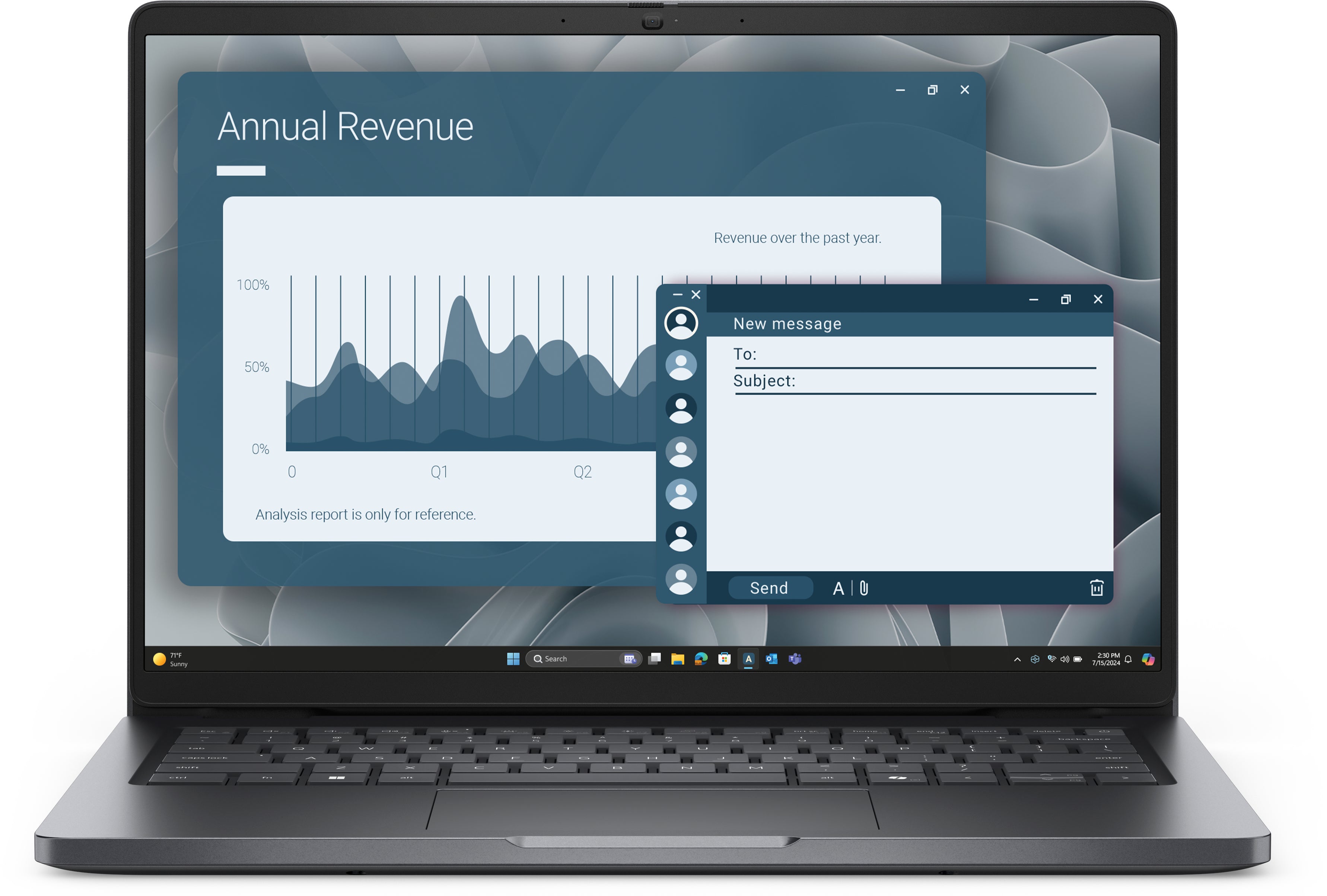 Dell Pro 14 Laptop – Wi‑Fi, Ethernet, Bluetooth – Netzstrom 100–240 V – 313,7 × 225,3 × 20,4 mm