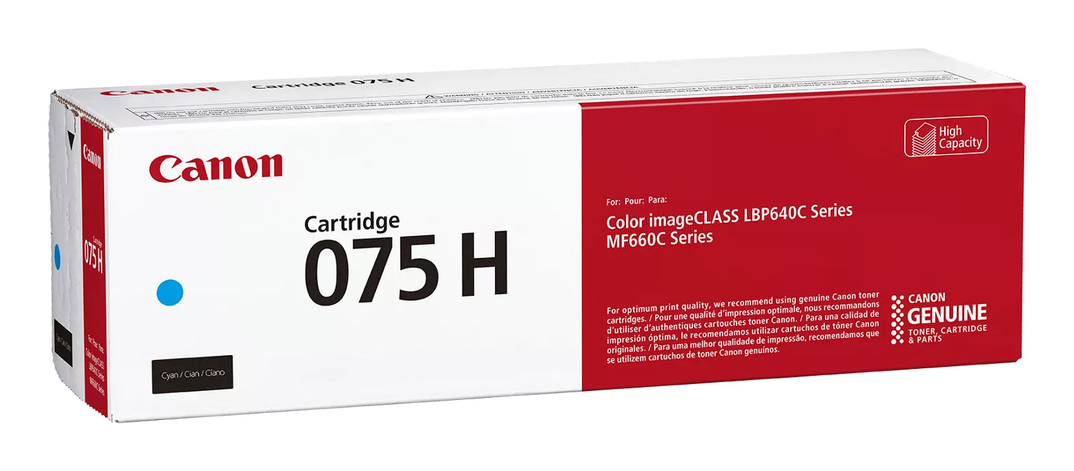 Canon Toner 075H – cyan