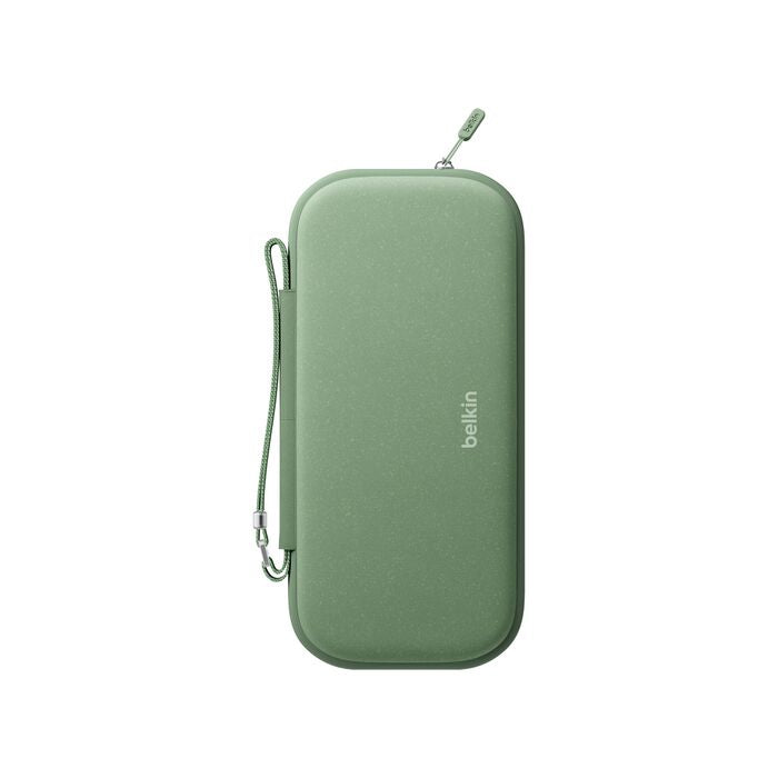 Belkin Tragetasche – wasserfest, stossfest – für Nintendo Switch 2 – 145 × 46 × 293 mm – grün, Polyester/Samt